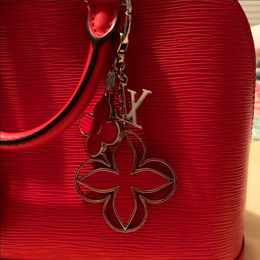 Louis Vuitton Epi purse charm